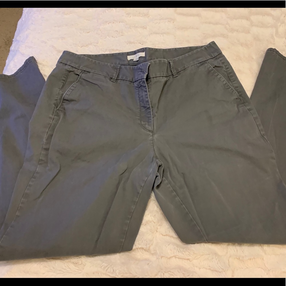 Loft Julie fit size 16 twill pants